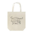 #らんたの飛蝗屋商会のIron heart Tote Bag