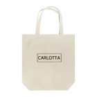 CARLOTTA_storeの安定のボックスロゴ トートバッグ
