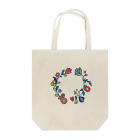 out of pagesのおもいでの花輪 Tote Bag