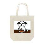 nahoko t.の食事する犬 Tote Bag