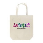 dnc_TheShopのstrings music トートバッグ
