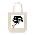 イザワメイのオンラインショップの夜空を描くカフスくん。 Tote Bag