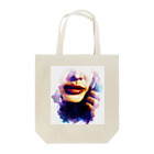 だまちゃんの生きてる世界のむらさき Tote Bag