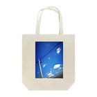 ぺちゃの ○。銀狐堂。○ の青空 Tote Bag