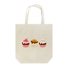 little lion house公式ショップ（大人のためのねこ）のCUPCAKES トートバッグ