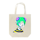  水 本 ¿ ? の宇虫人 Tote Bag