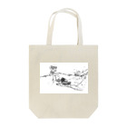 forCorolleのくじらと薔薇 Tote Bag