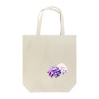 minnierisaのむらさき紫陽花 トートバッグ