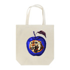 HANDSOMEの虎と青りんご_Tiger and apple Tote Bag
