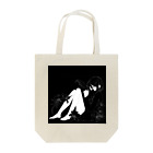 aya_C_clownの百合・黒 Tote Bag