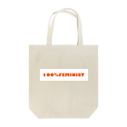 Feminist Shopの100%FEMINIST トートバッグ