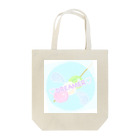 perapo❷@指描きグッズ販売の三色だんごドリーマー フチあり Tote Bag