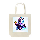 POGSの花とロボット Tote Bag