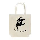 神奈川縫製工廠のガスマスク　(黒) トートバッグ