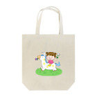 のはらのうたの３ハウスにいるいて座太陽ちゃん Tote Bag