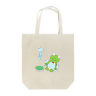 🐸かえるさんと仲間たち🐸の夏の日のかえるさん Tote Bag