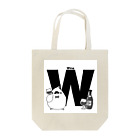 とりやのふくよかオカメのイニシャルグッズ【W】 Tote Bag