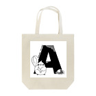 とりやのふくよかオカメのイニシャルグッズ【A】 Tote Bag