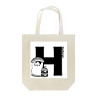 とりやのふくよかオカメのイニシャルグッズ【H】 Tote Bag