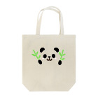 えいこせんせいの「にこにこパンダ」の笹ニコニコパンダ Tote Bag