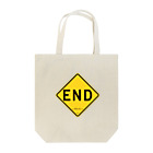 Road Sign ShopのEND トートバッグ