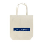 アメリカンベース のAIRPORT　空港　飛行機　旅行　エアライングッズ Tote Bag