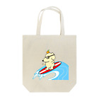 クソ犬SHOPの波乗りクソ犬 Tote Bag