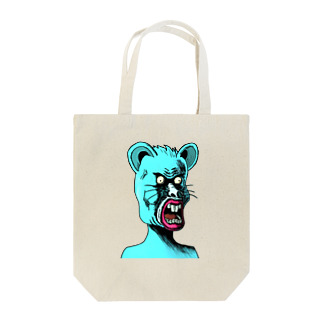 NFT風のネズミ ~Mouse Face Is Scary~ Tote Bag