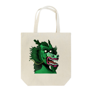 NFT風の龍 ~Dragon Face Is Scar~ Tote Bag