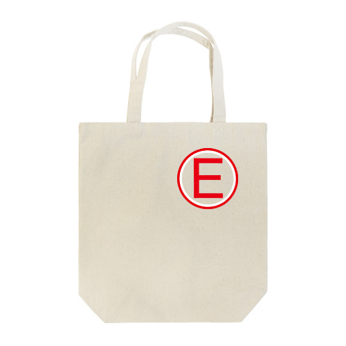 F1の消火装置Fire Extinguisherを示すEマークのデザインです! Tote Bag