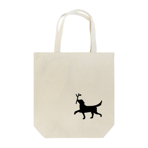 陽気なレトリーバー Tote Bag