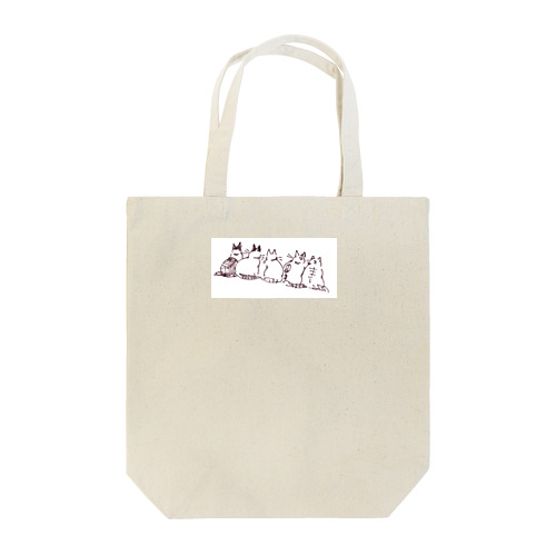 ごはんまち５にゃん Tote Bag