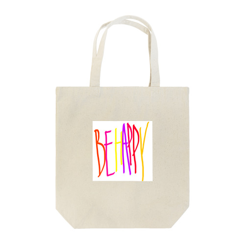 BE HAPPY Tote Bag