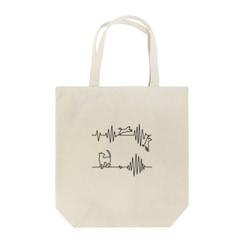 猫/心音・2 Tote Bag