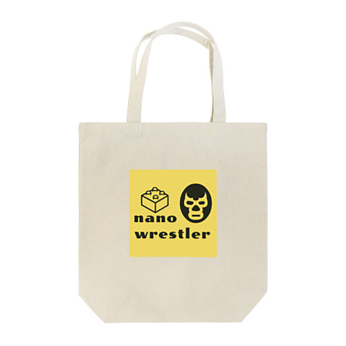 ナノレスラー　ロゴ柄 Tote Bag