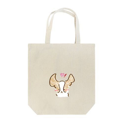 ハッピーなパピヨン Tote Bag