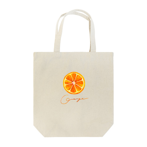 ［fruits］ オレンジ トートバッグ