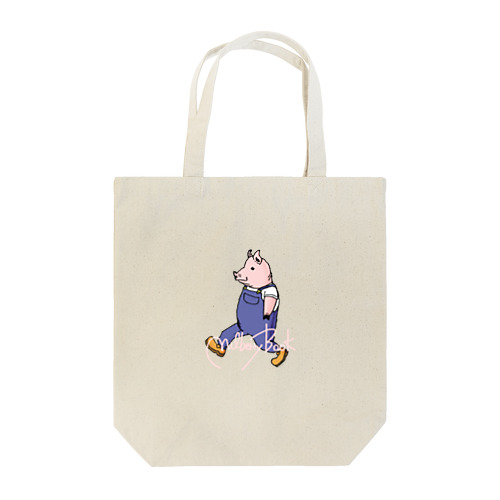 豚の『おぶー』 トートバッグ