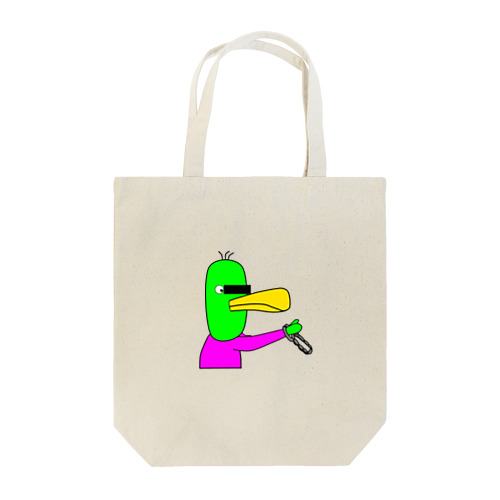 トリあえず捕まってみた Tote Bag