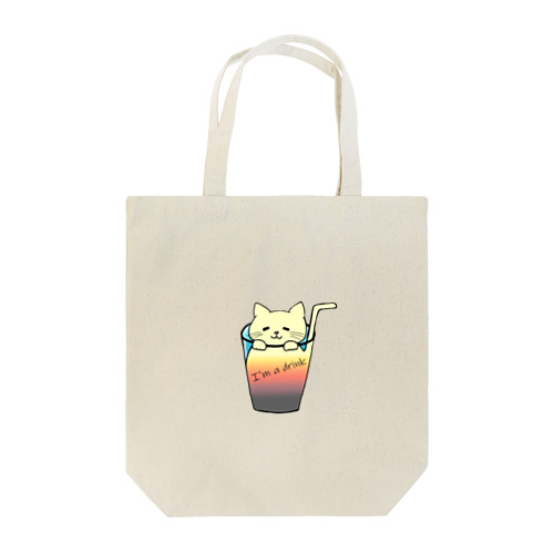 液体ねこ（カクテルver.） Tote Bag