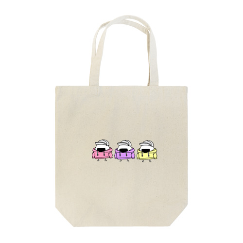 パーカー３おにぎり Tote Bag