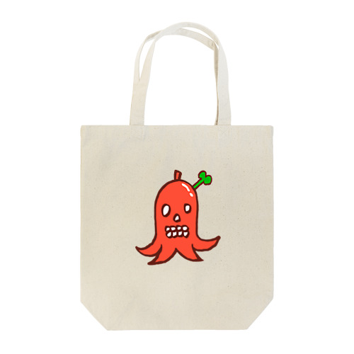 ドクロ風味なタコさんウインナー Tote Bag