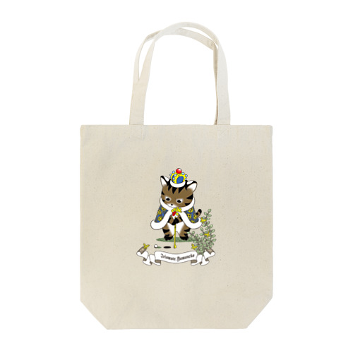 ゴルフするイリオモテヤマネコ Tote Bag