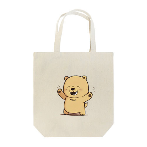 笑い熊 Tote Bag