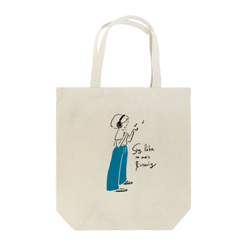 Sing Tote Bag