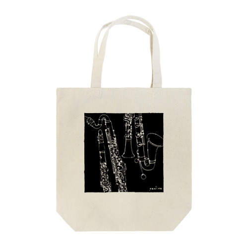 Clarinet & Bass Clarinet Tote Bag