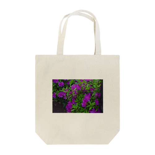 紫花 トートバッグ
