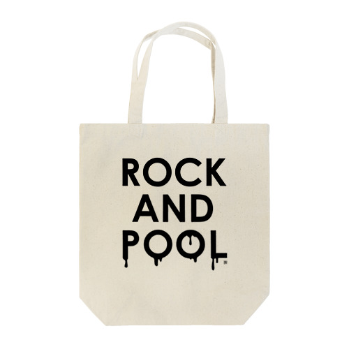 ROCK AND POOL トートバッグ