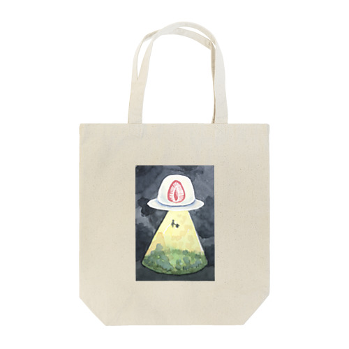 いちご大福UFO Tote Bag