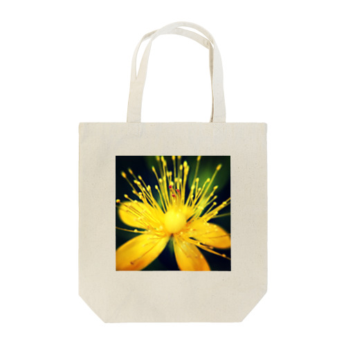 黄色いお花のズーム Tote Bag